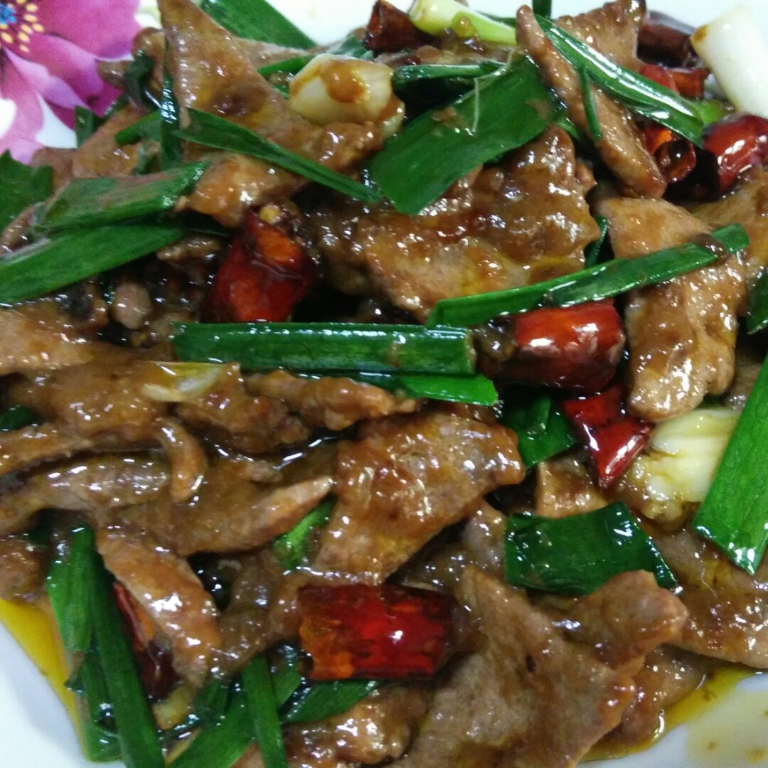 yo爸丶做的大蒜炒猪肝