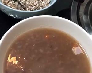 冬桃（雪桃）燕麦黑米羹的做法 步骤10