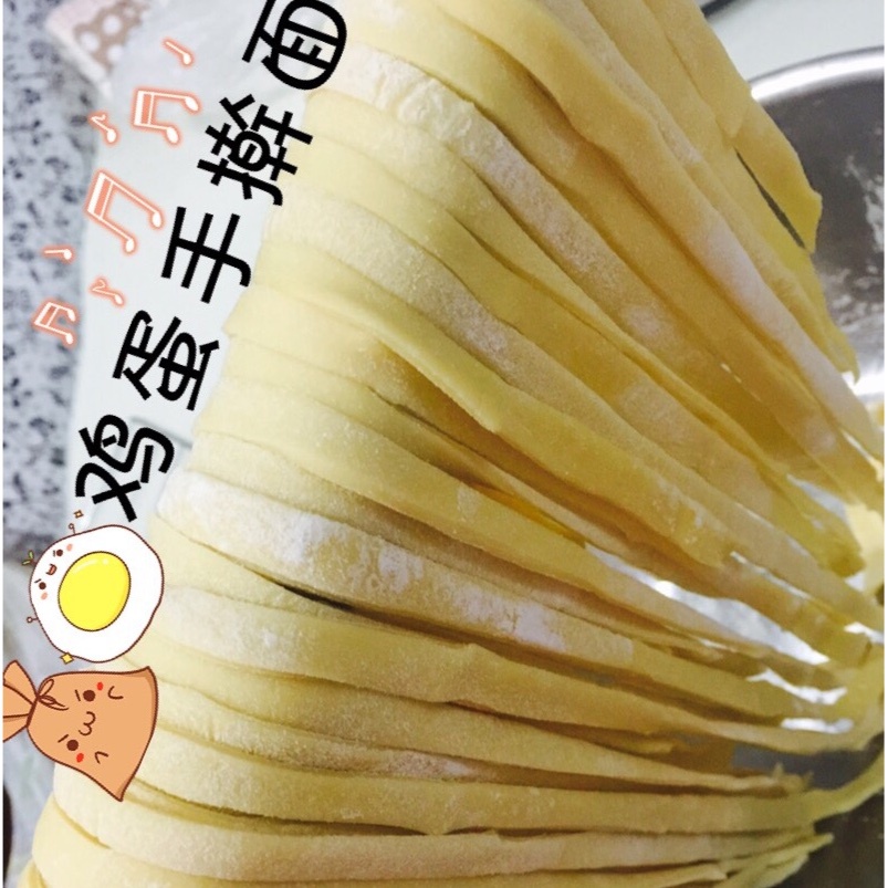 鸡蛋手擀面