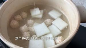 冬瓜丸子汤|韭菜炒千张|红薯糙米饭的做法 步骤11