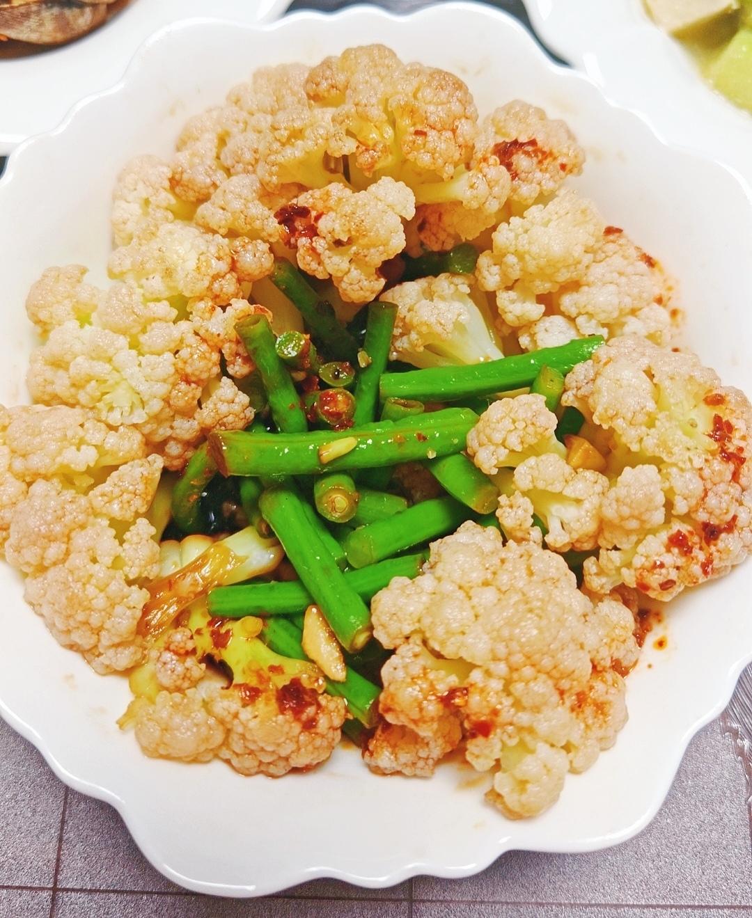 凉拌花菜