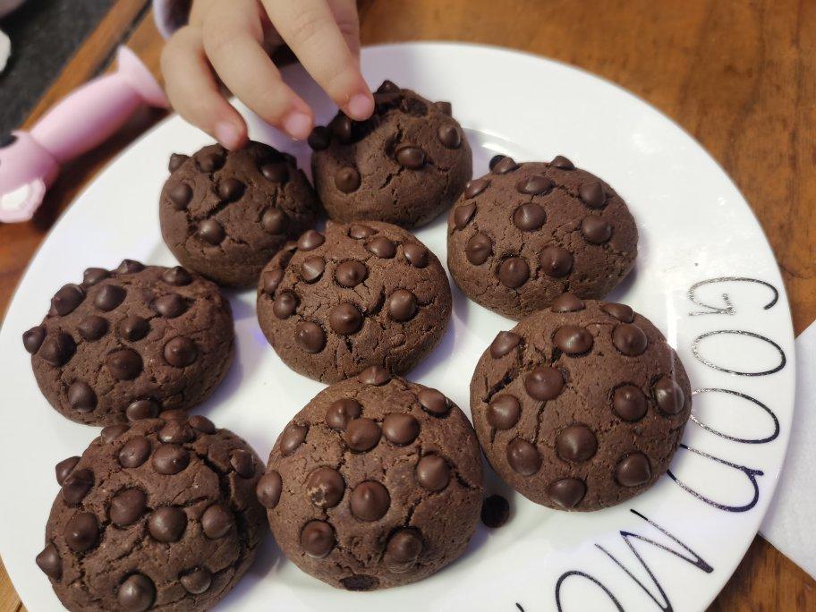 💥爆炸好吃～咬一口能爆浆的巧克力曲奇