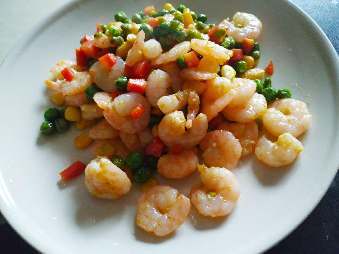 营养健康【三色炒虾仁】鲜香美味不打折!