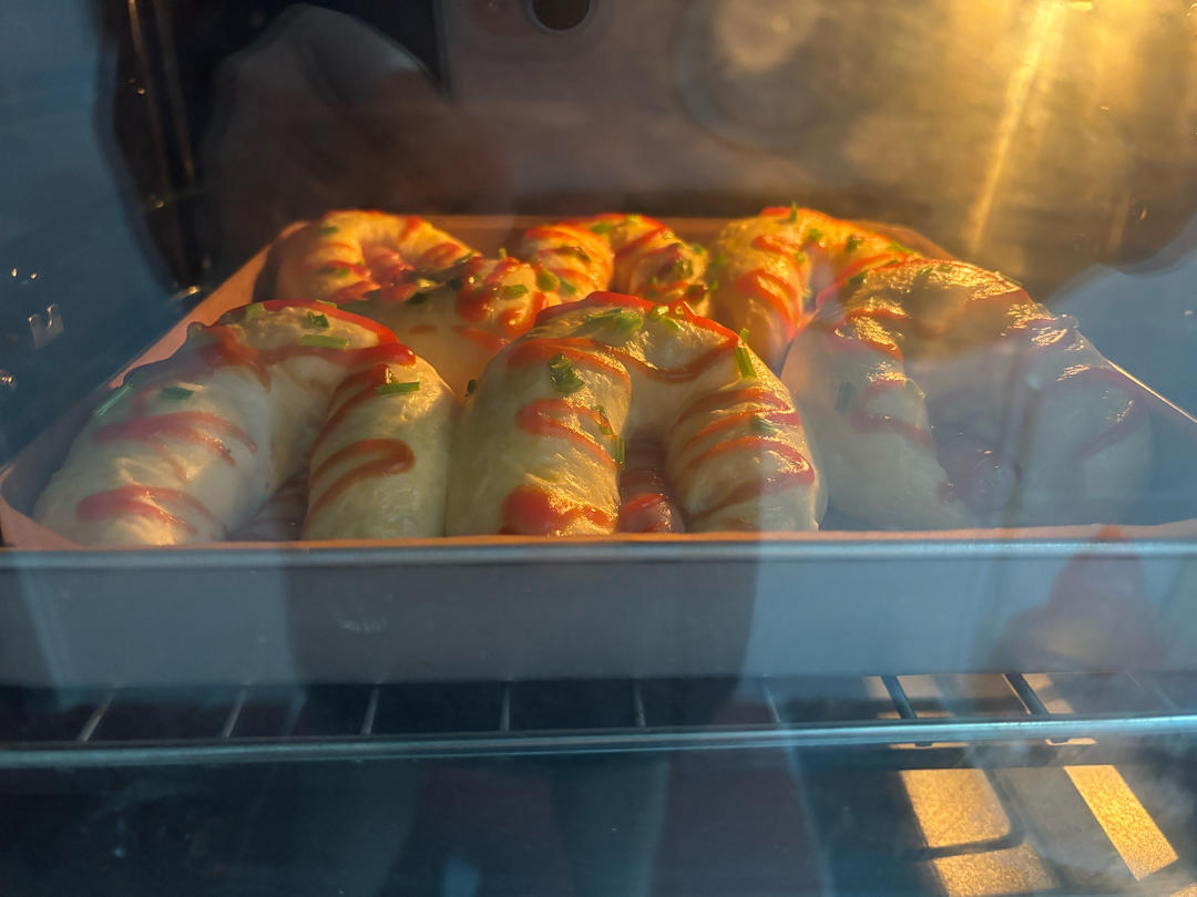 波兰种玉米芝士肠仔包【超级软】