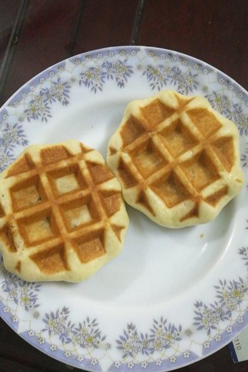 紫米华夫饼