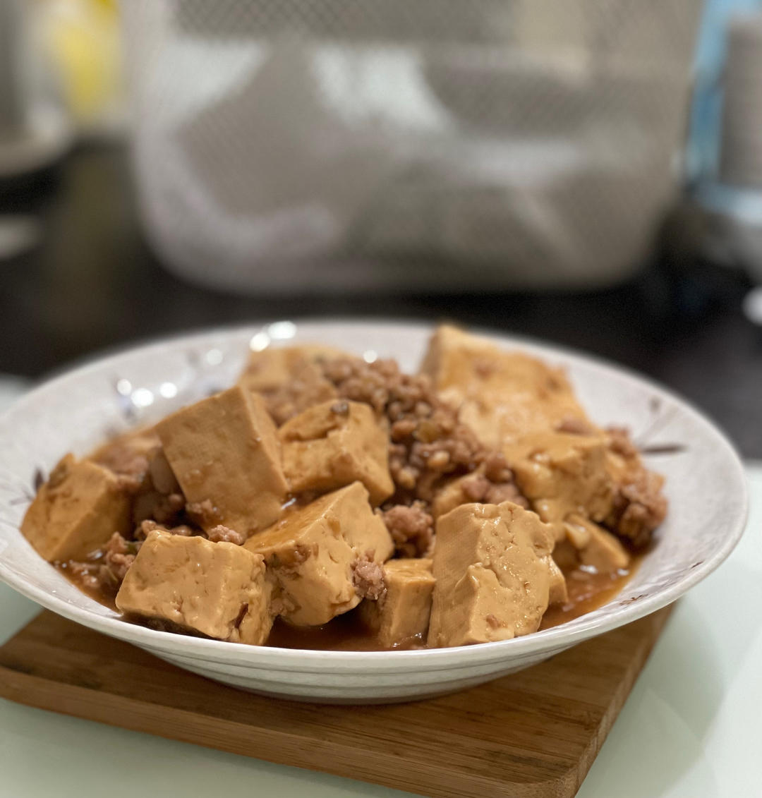 肉末烧豆腐