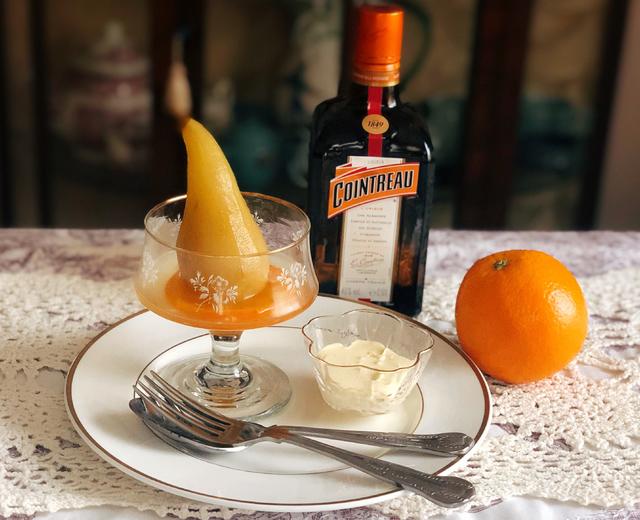 极简君度橙酒炖梨                       法国好友童年的记忆的做法