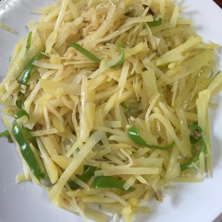 青椒土豆丝