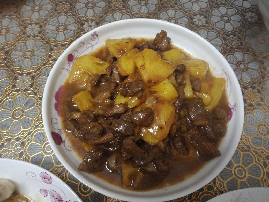 手机用户1962_tum3做的菠萝炒鸭肉粒