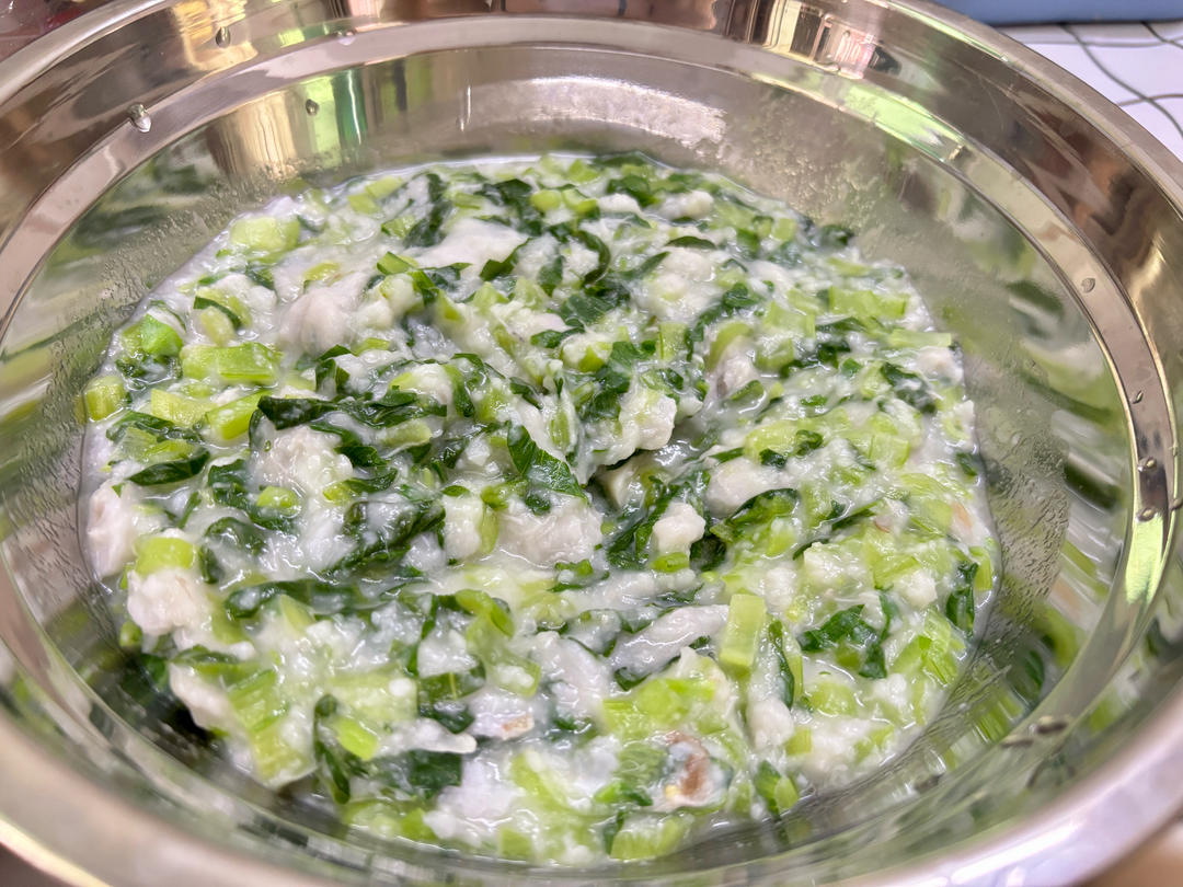 【青菜芋子糊】简单又下饭--客家经典
