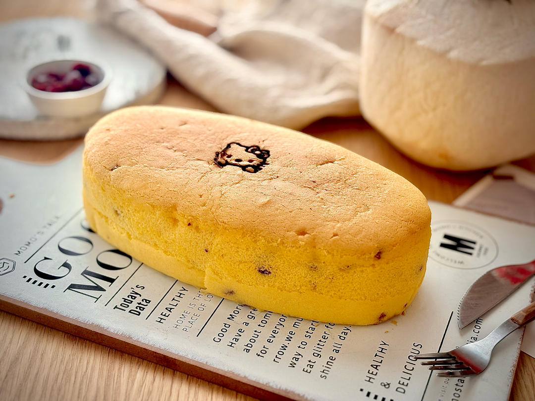 一口沦陷饭后甜点⎮蔓越莓蛋糕零失败（消耗淡奶油）