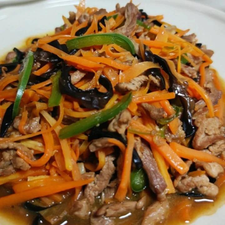 超级下饭鱼香肉丝（不辣版）