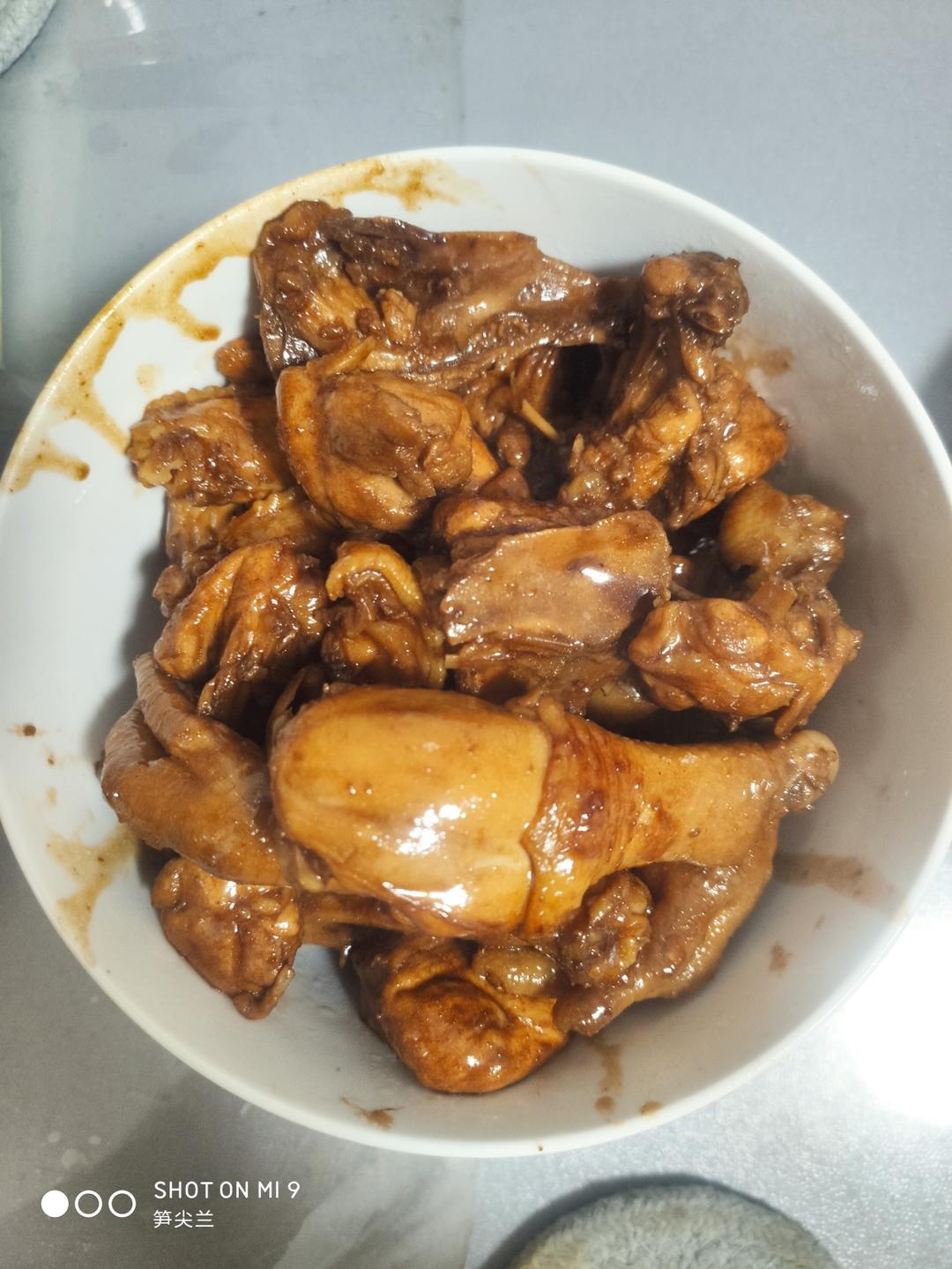 红烧鸡块 焖烧