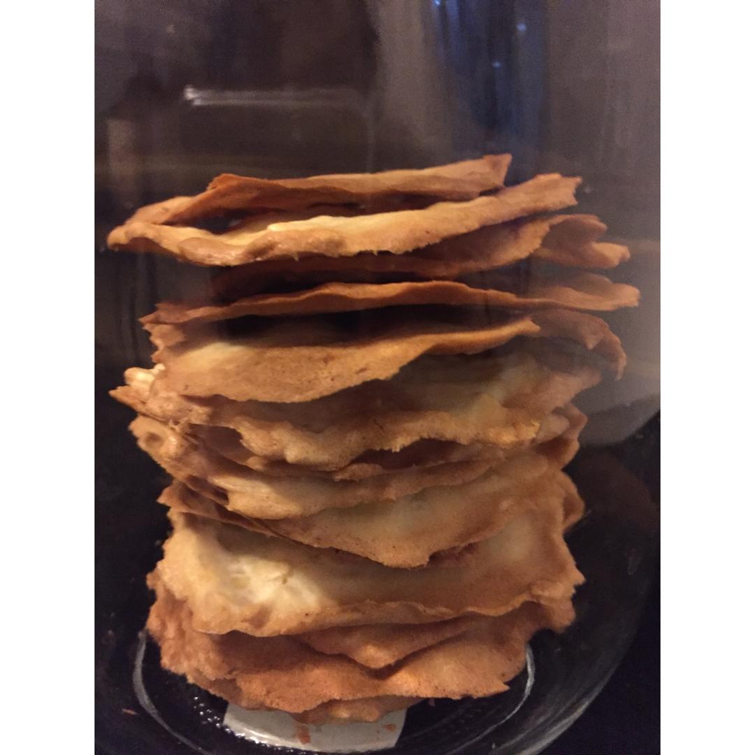 剩余蛋清好去处——杏仁薄饼