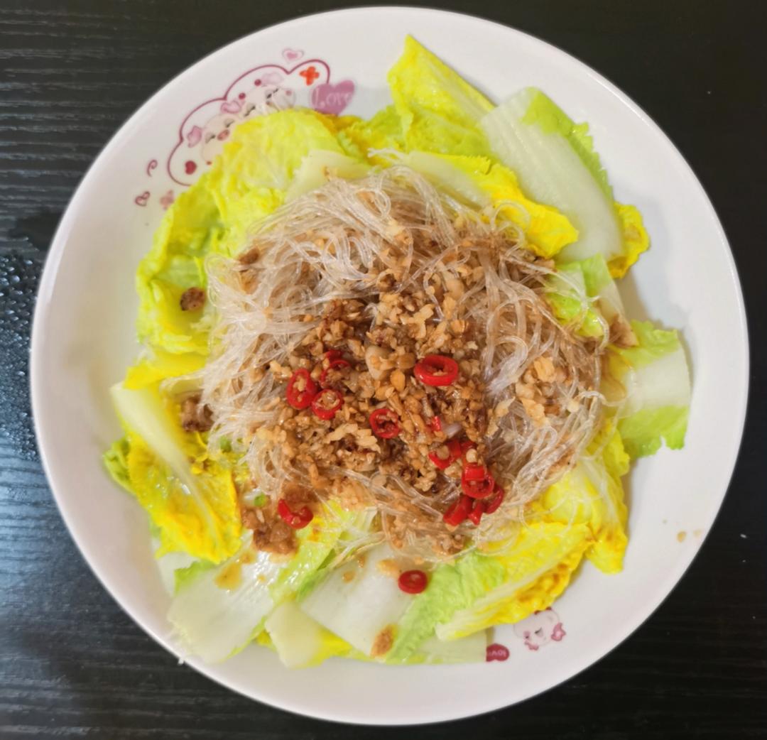 蒜蓉粉丝娃娃菜