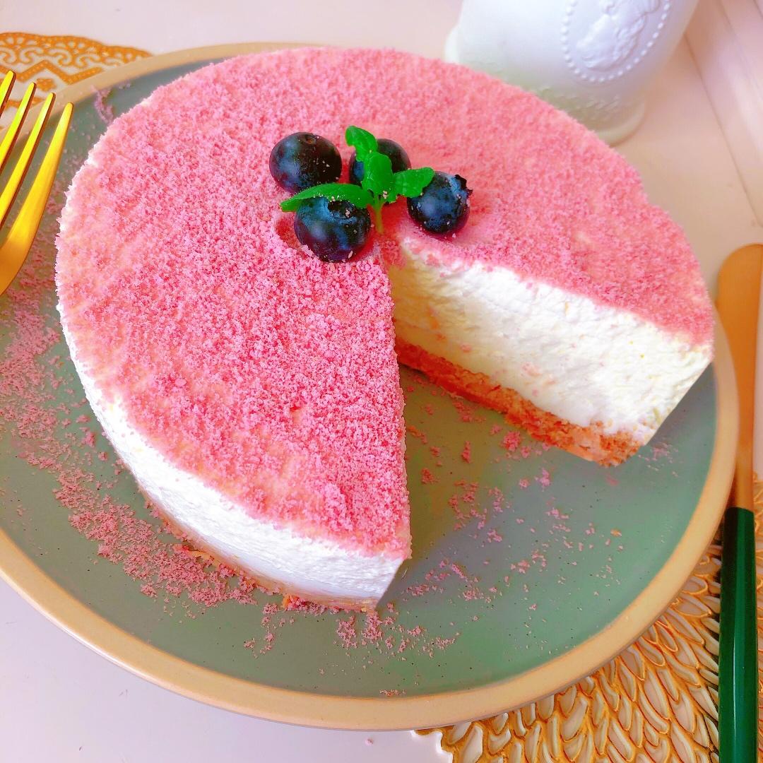 【牛奶慕斯蛋糕图片】一只地瓜野_下厨房