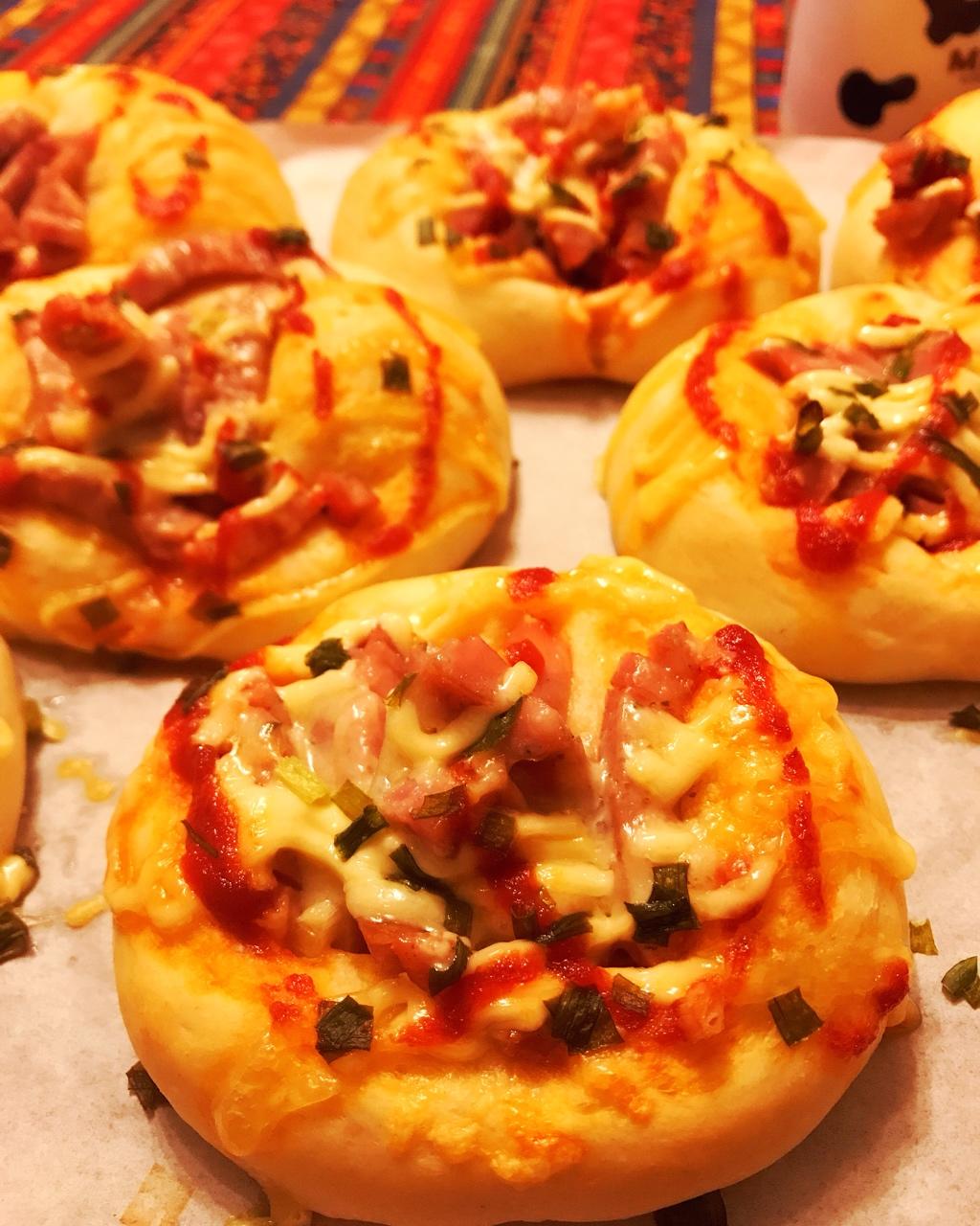 芝士培根肉松面包（中种）