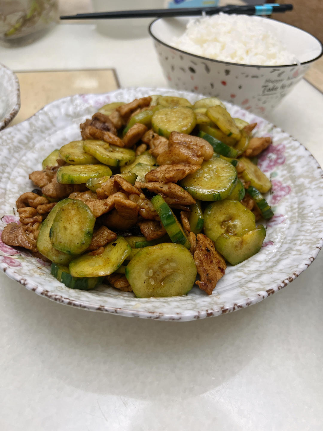 贼好吃的，下饭菜「黄瓜🥒炒肉🥩」