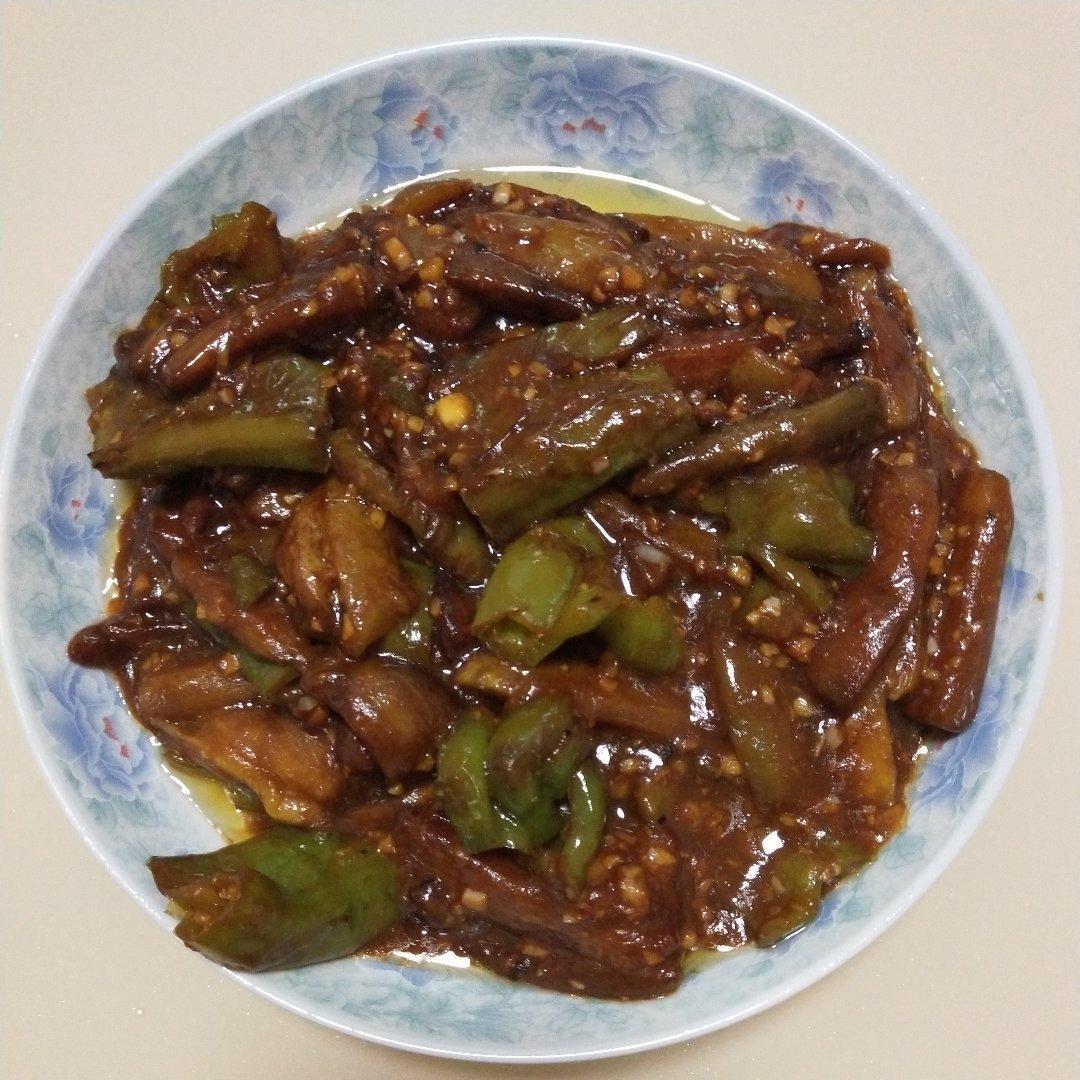 虎皮辣子烧茄子