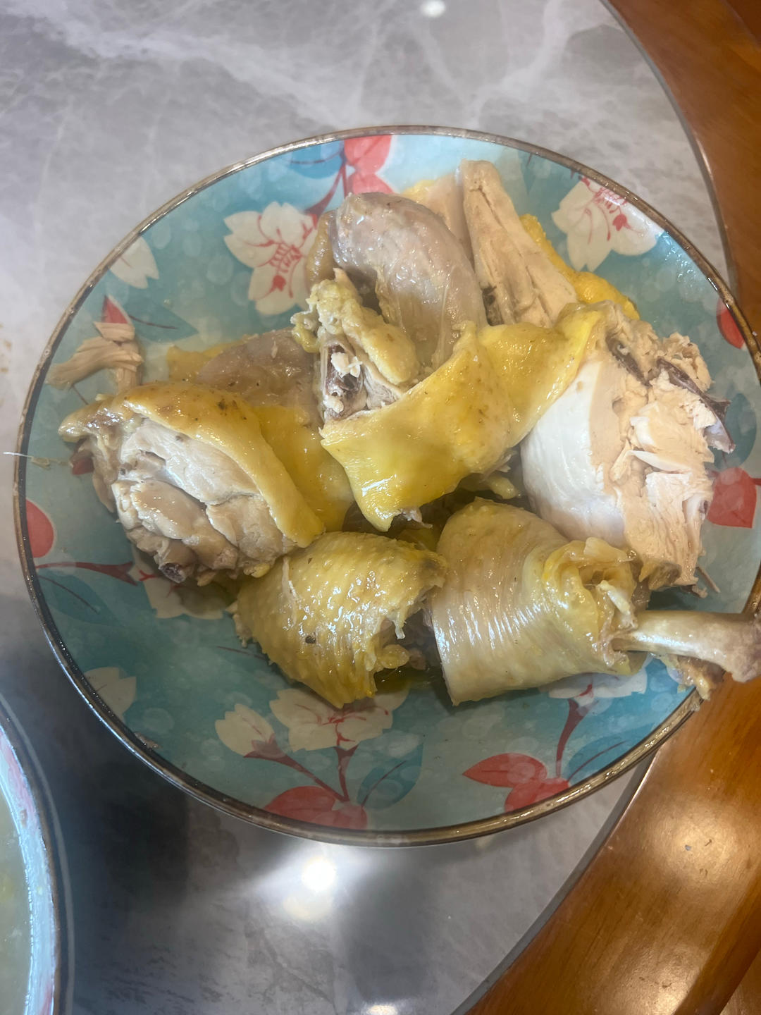 清蒸三黄鸡