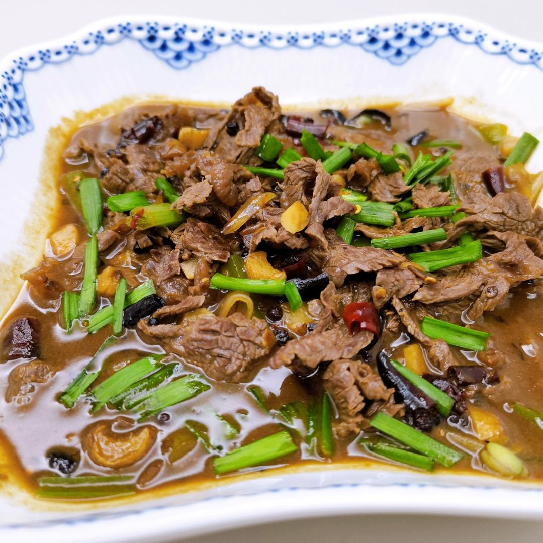 家庭版水煮牛肉片