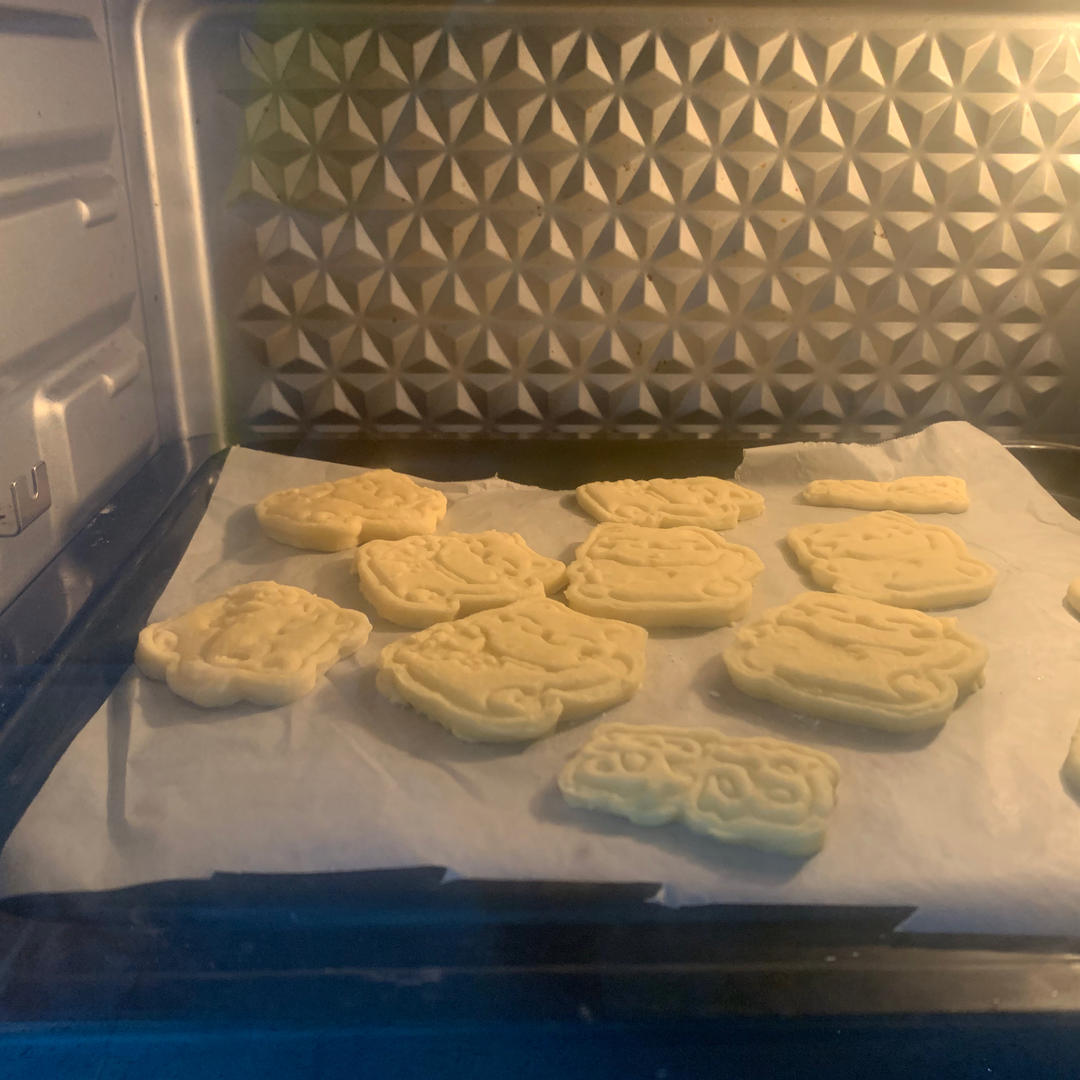 卡通黄油饼干