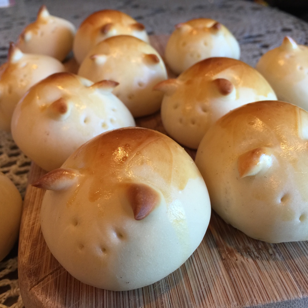 呆萌卡通小餐包