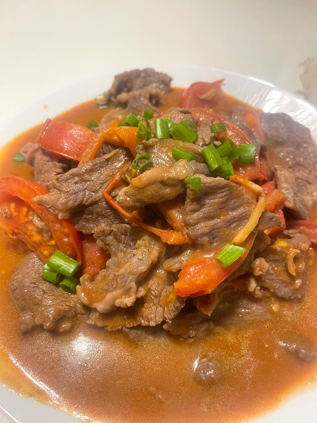 番茄牛肉（孩子的最爱）