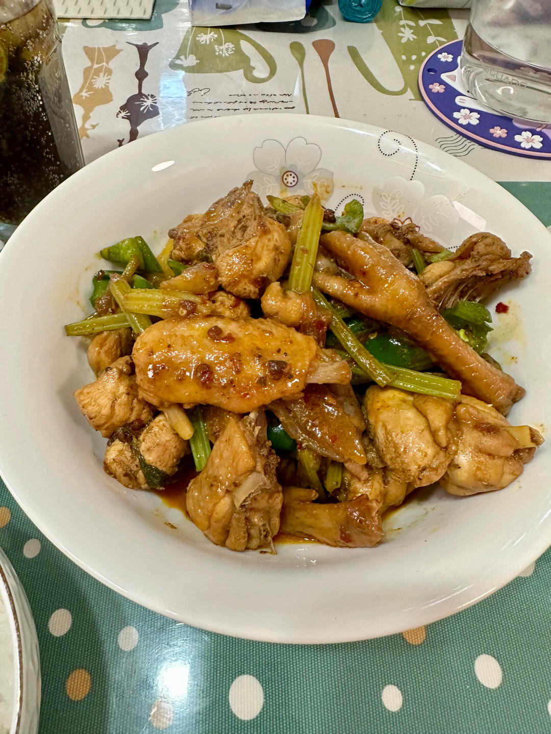 比店里好吃的重庆鸡公煲！