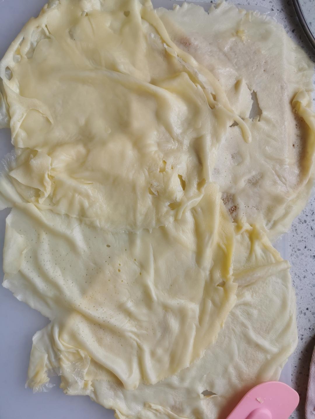 榴莲千层（超软糯蛋皮配方٩( ᐛ )و