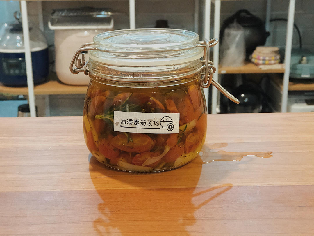 橄榄油浸小番茄