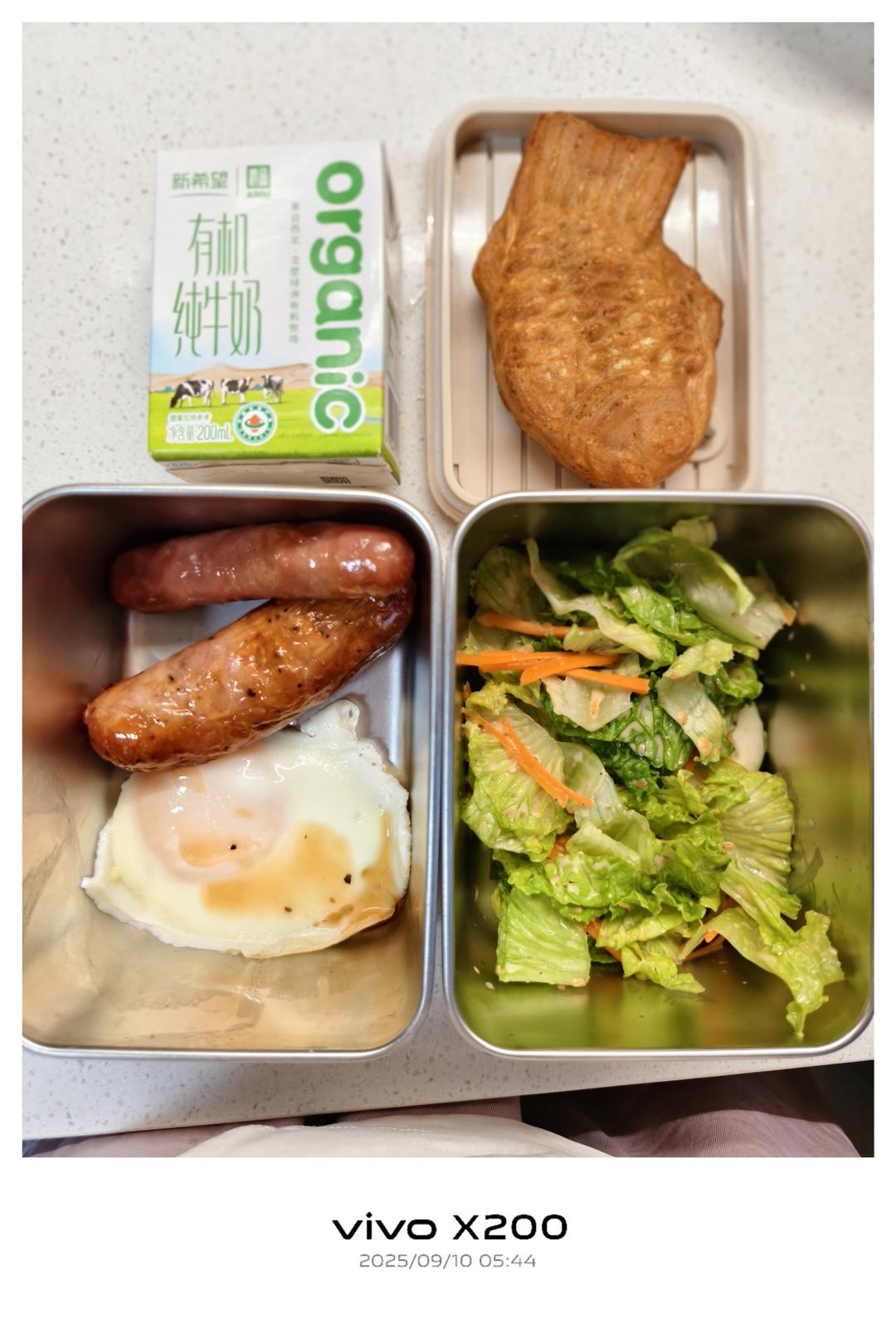 高二走读生每日早餐