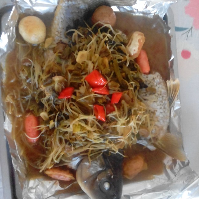 香酥秘制烤鱼