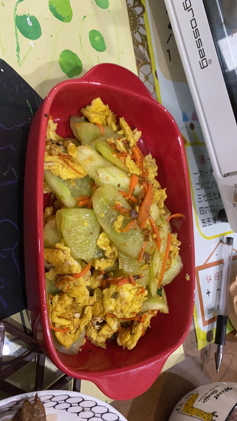 黄瓜炒蛋
