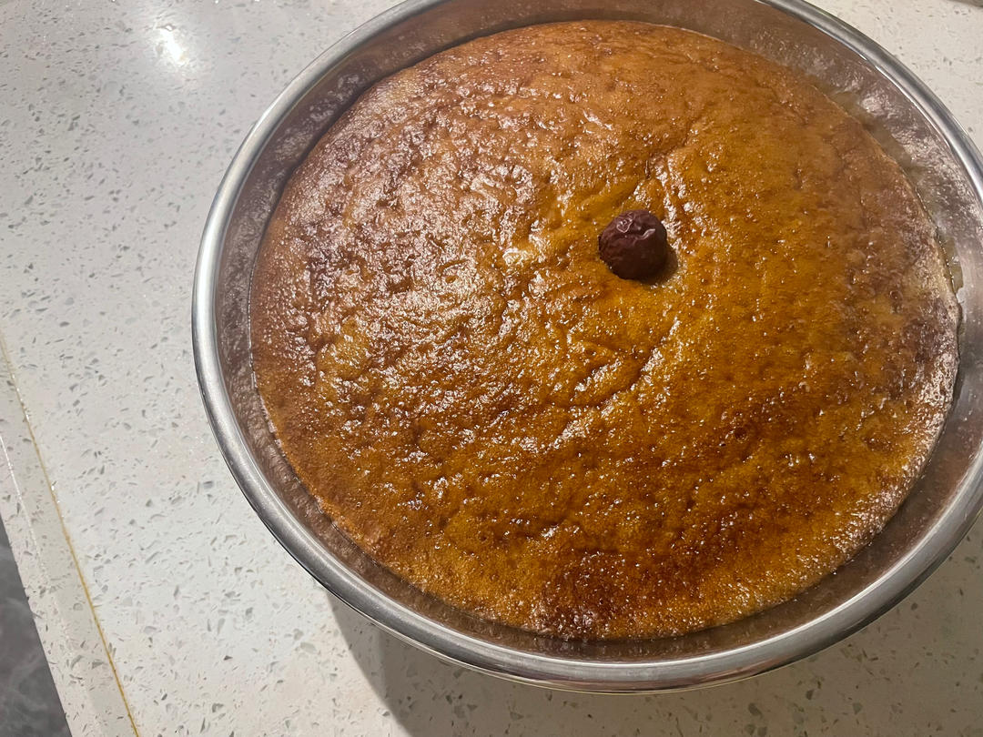 马拉糕，软糯弹韧，香甜细腻，和一般发糕不一样