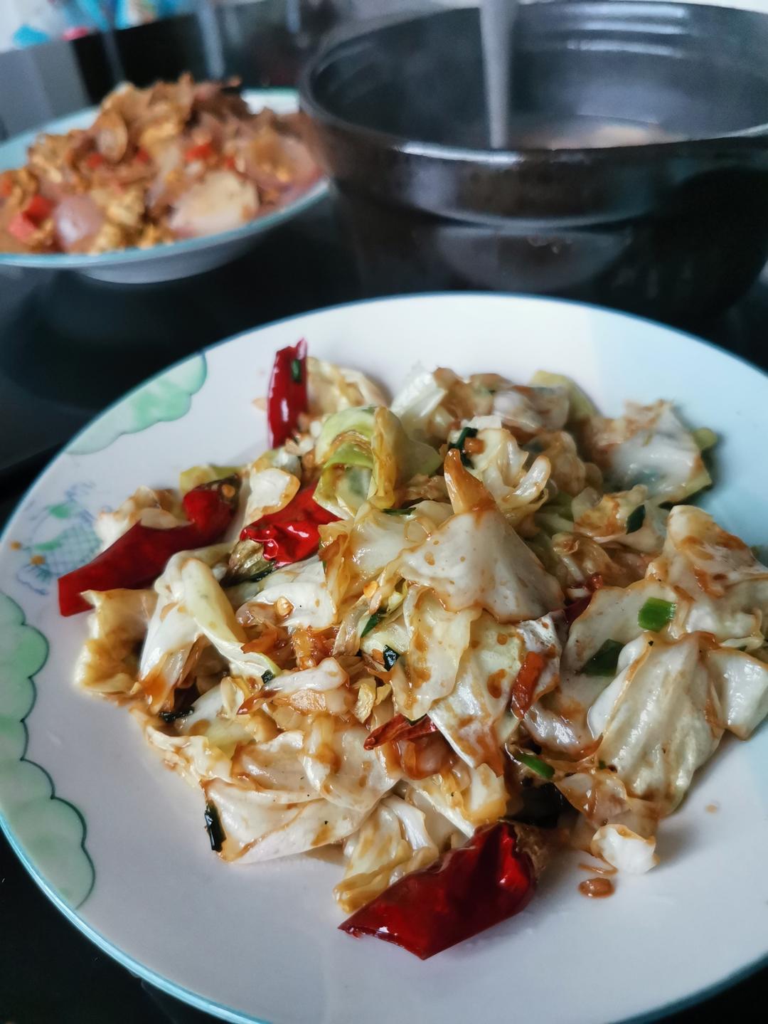 ❗拿肉都不换的手撕包菜，5分钟快手家常菜🔥