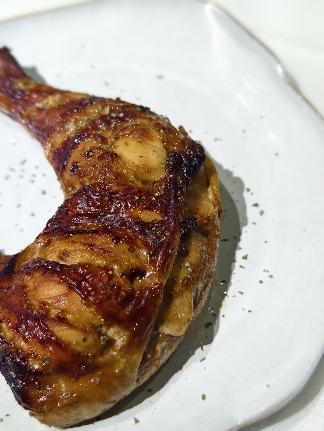 空气炸锅烤鸡全腿