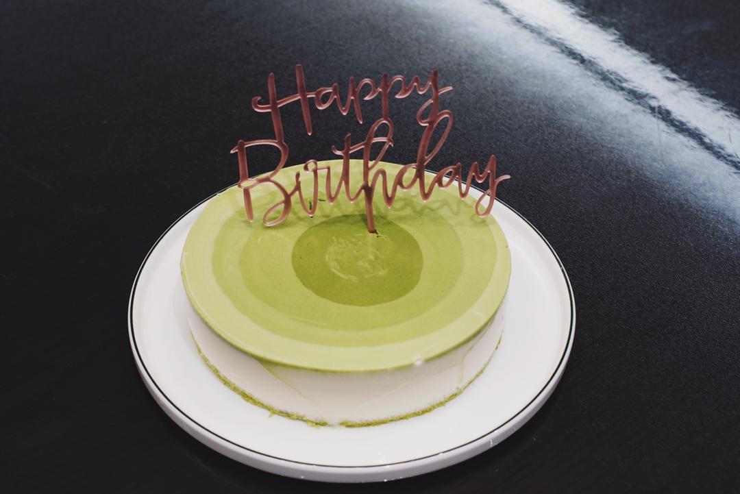 渐变抹茶慕斯蛋糕：我Amanda带着既美又作的抹茶甜点又来了！【曼食慢语】