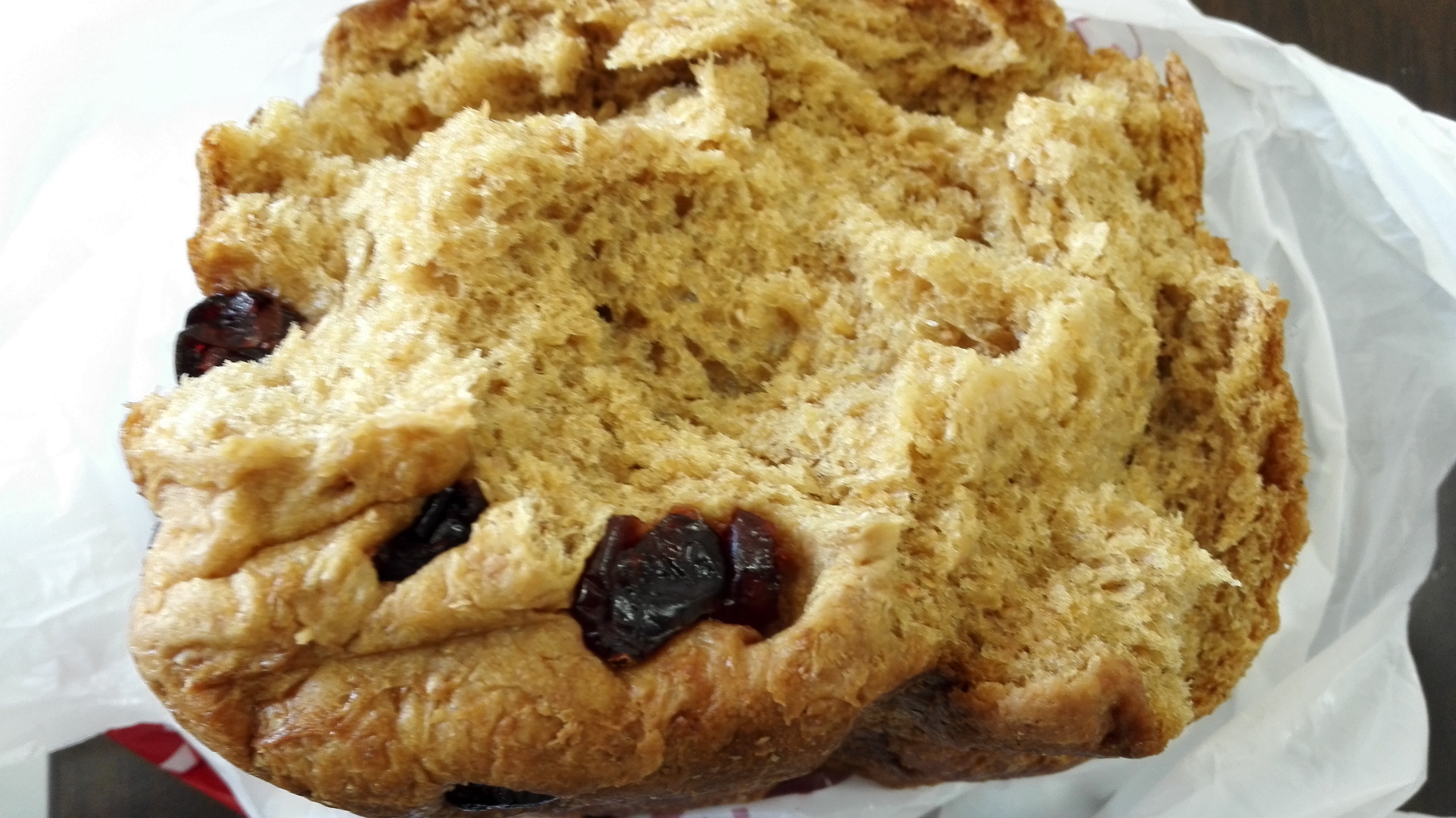 蔓越莓全麦黑糖面包