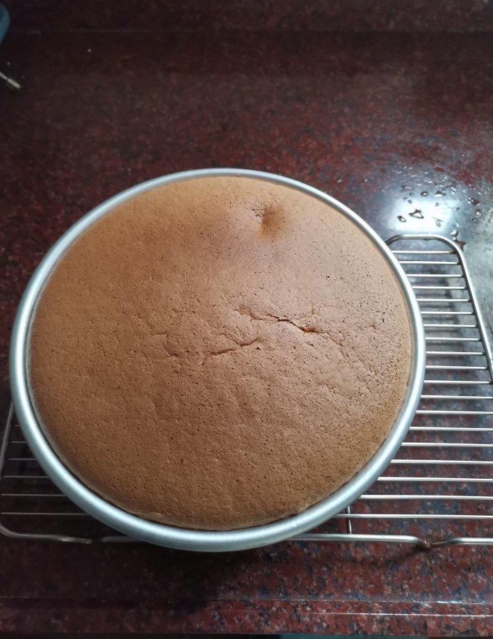 6寸原味戚风蛋糕