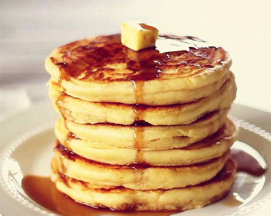 布兰黄油酸奶松饼