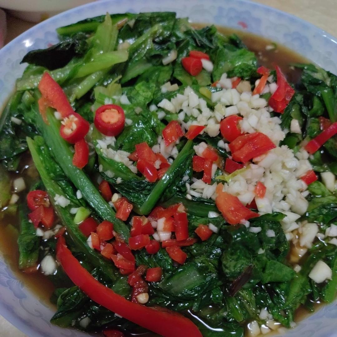 蒜蓉油麦菜（蚝油）