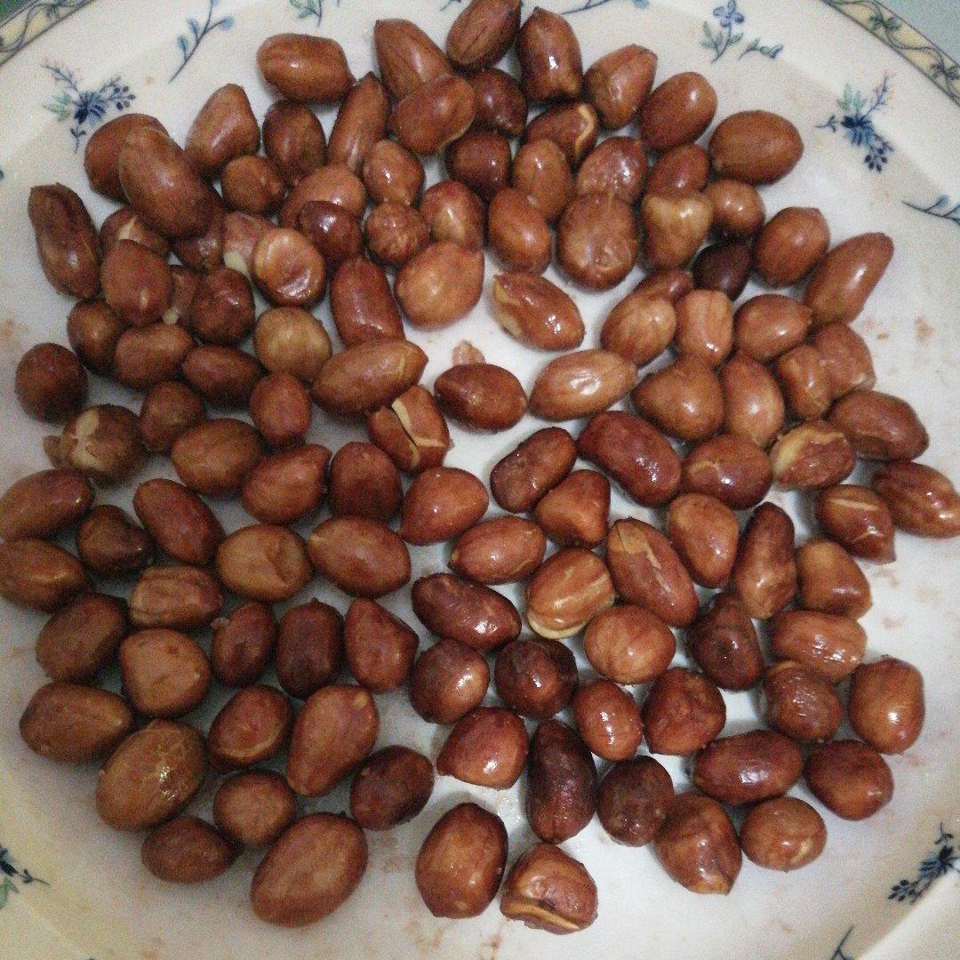 微波炉版炒花生米