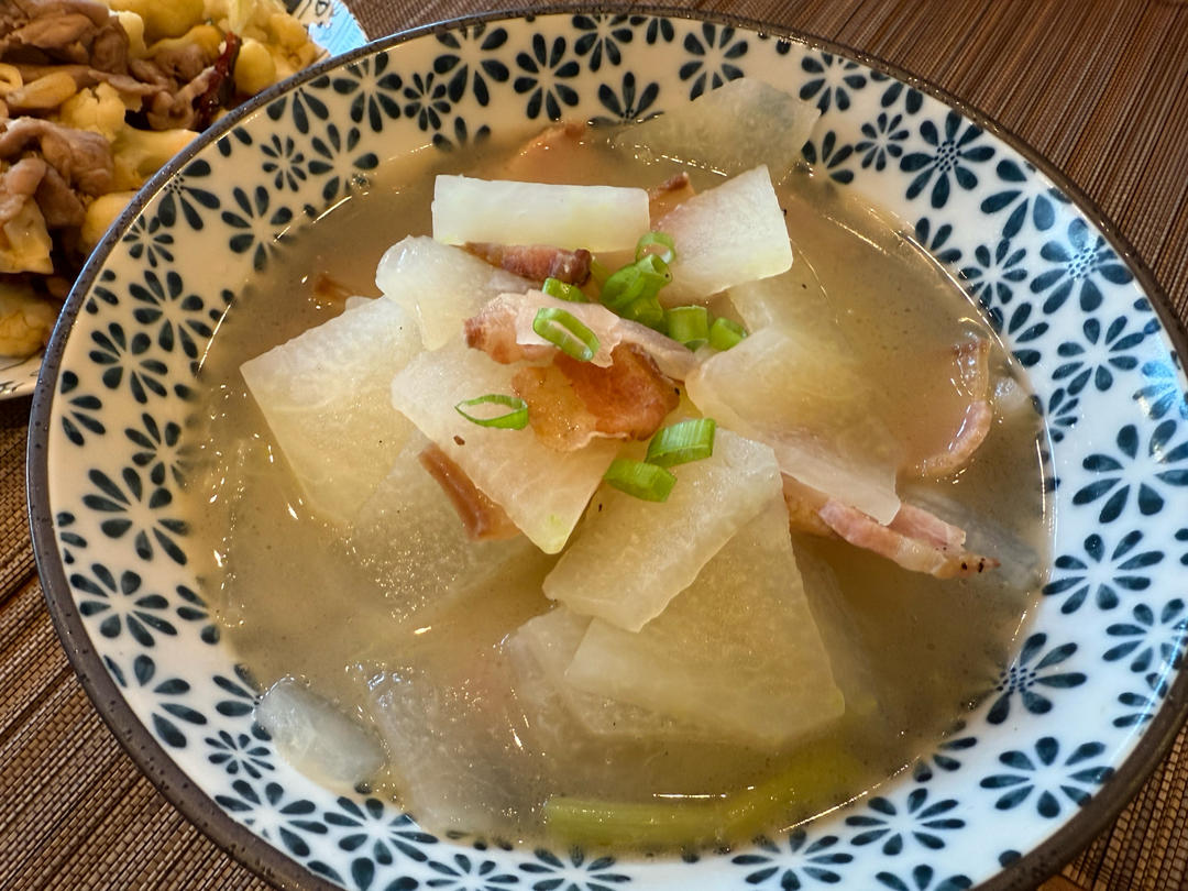 冬瓜火腿汤 鲜得掉眉毛！