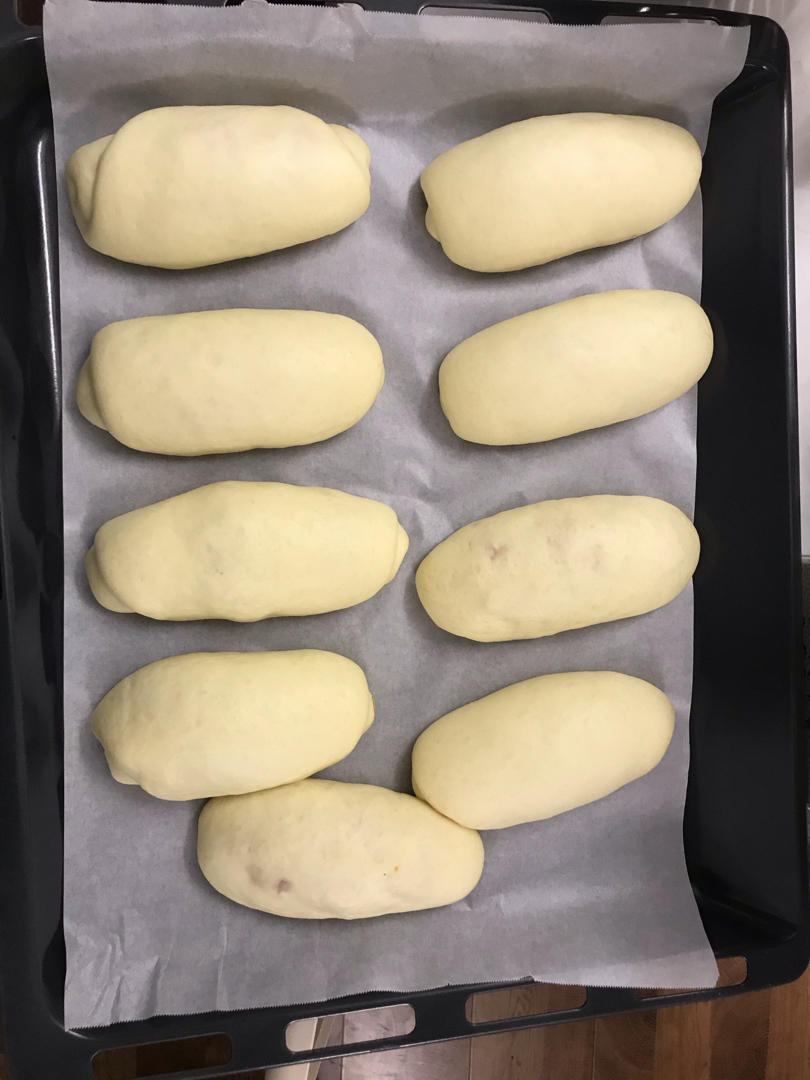香葱火腿肉松面包