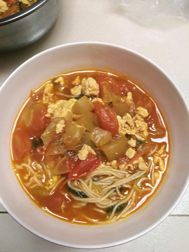 鸡蛋汤面条