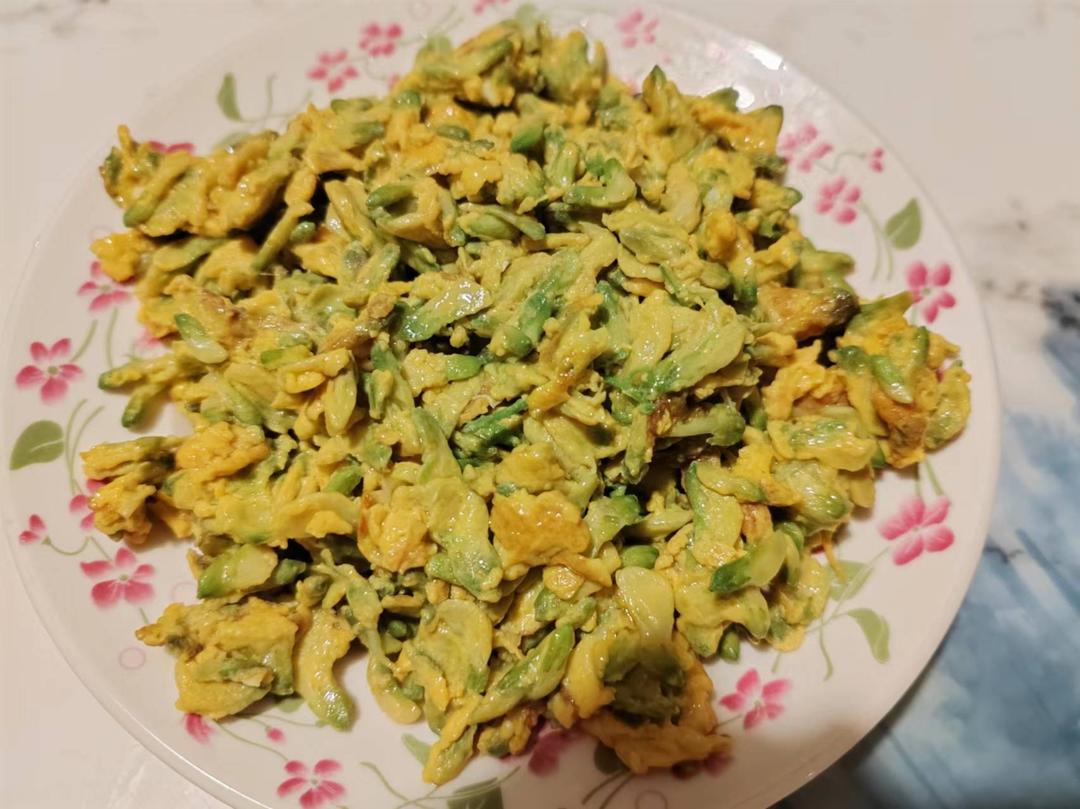 春日限定槐花炒鸡蛋