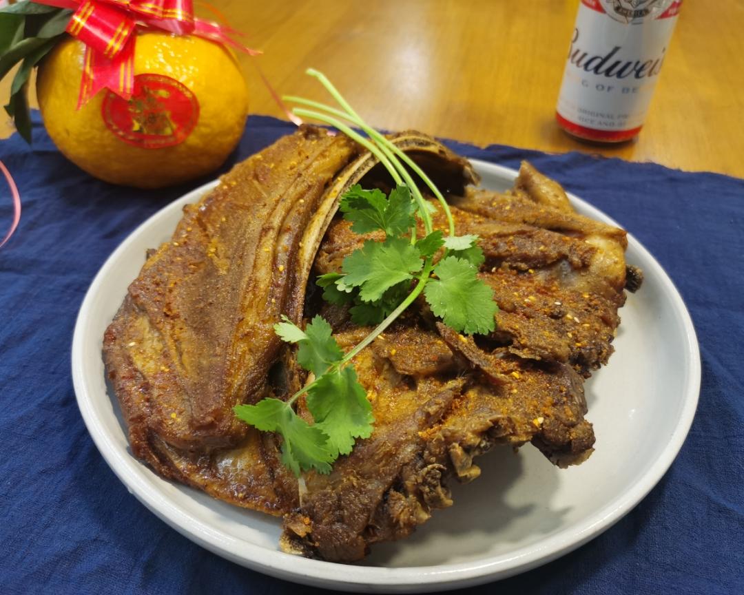 春节大菜 家常烤羊排