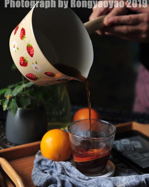 养胃生姜橙子茶