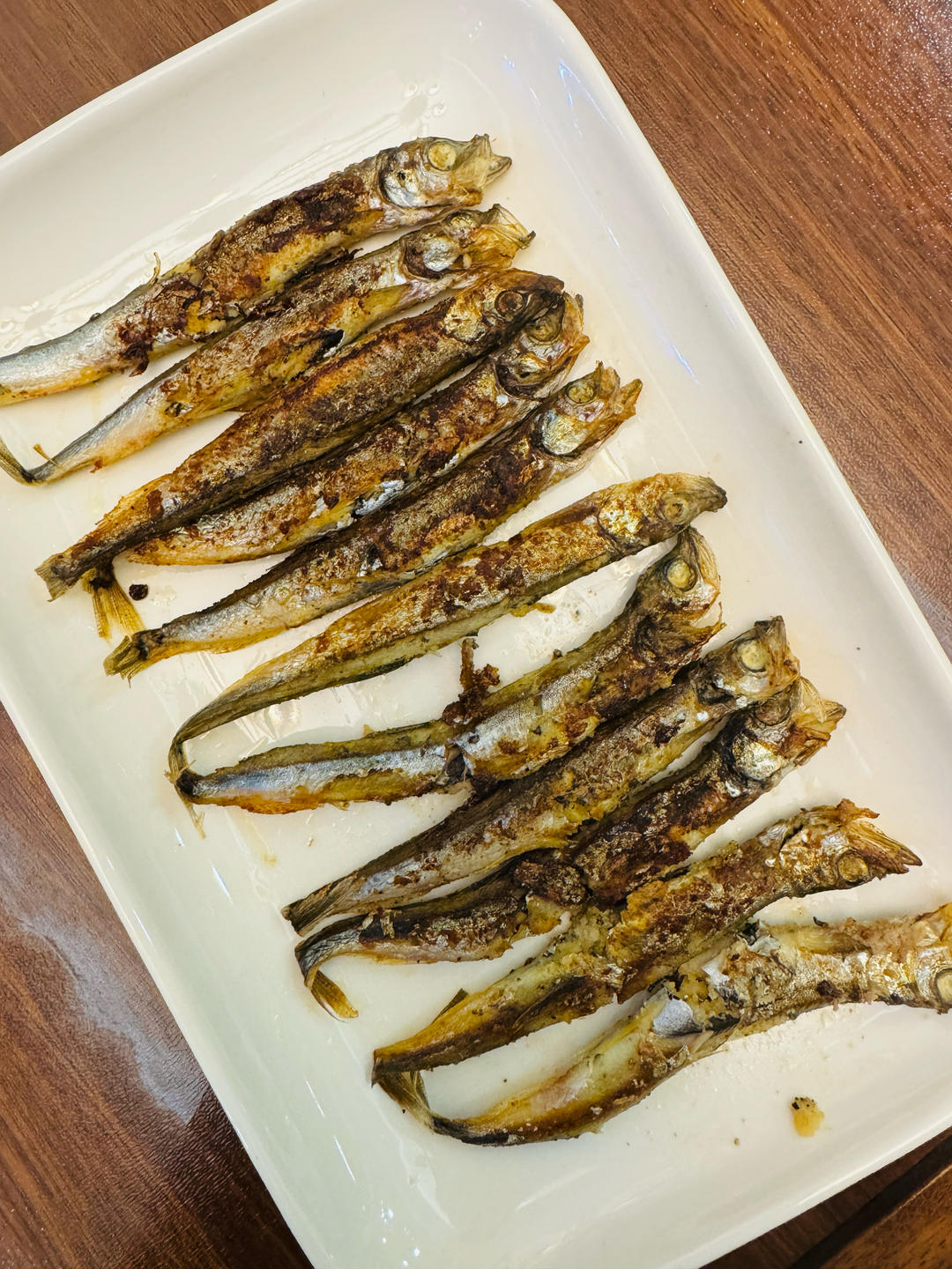 香煎多春鱼